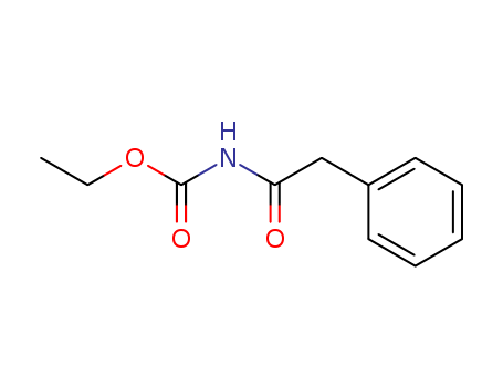 Carbamic acid, (phenylacetyl)-, ethyl ester