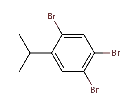 Molecular Structure of 58683-70-8 (2,4,5-tribromocumene)