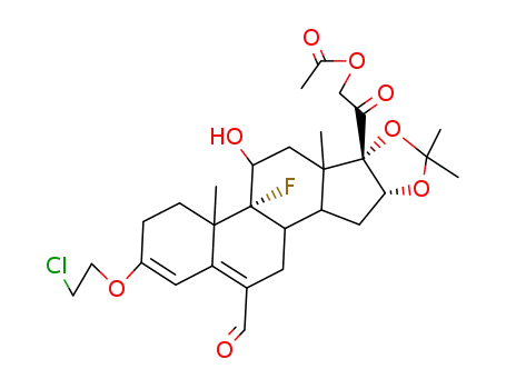 Molecular Structure of 2825-60-7 (formocortal)