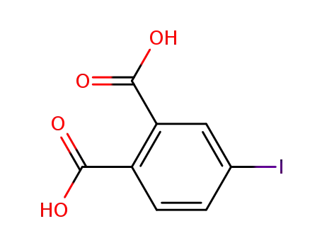 Molecular Structure of 6301-60-6 (4-iodophthalic acid)