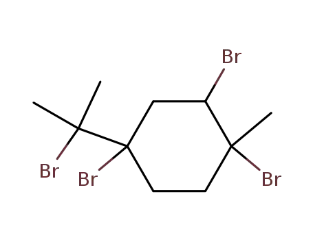 Cyclohexane, 1,2,4-tribromo-4-(1-bromo-1-methylethyl)-1-methyl-