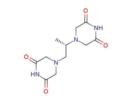 24584-09-6,Dexrazoxane,2,6-Piperazinedione,4,4'-(1-methyl-1,2-ethanediyl)bis-, (S)-;2,6-Piperazinedione, 4,4'-propylenedi-,(+)- (8CI);(S)-(+)-1,2-Bis(3,5-dioxopiperazin-1-yl)propane;ADR 529;ICRF187;NSC 169780;Savene;Totect;Zinecard;