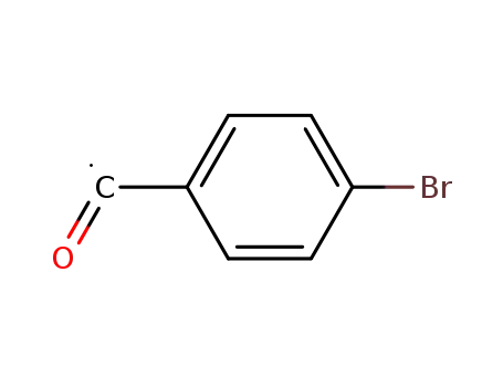 Molecular Structure of 121776-79-2 (4-bromobenzoyl radical)