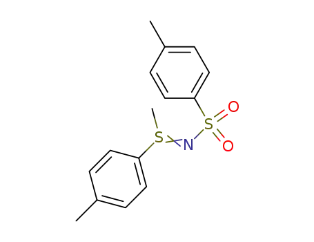 Molecular Structure of 24702-26-9 (4-methyl-N-[methyl(4-methylphenyl)-lambda~4~-sulfanylidene]benzenesulfonamide)