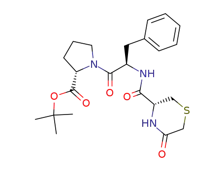 (R)-5-oxothiomorpholin-3-ylcarbonyl-L-phenylalanyl-L-proline-t-butyl ester