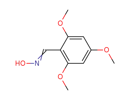 Molecular Structure of 51903-38-9 (2,4,6-TRIMETHOXYBENZALDEHYDE OXIME)