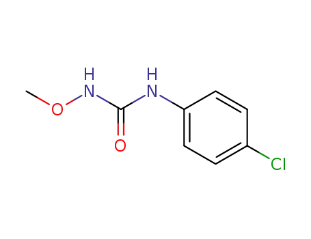 Molecular Structure of 28443-49-4 (N-(4-Chlorophenyl)-N'-methoxyurea)