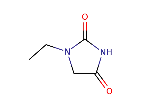 Molecular Structure of 61893-09-2 (1-Ethylimidazolidine-2,4-dione)