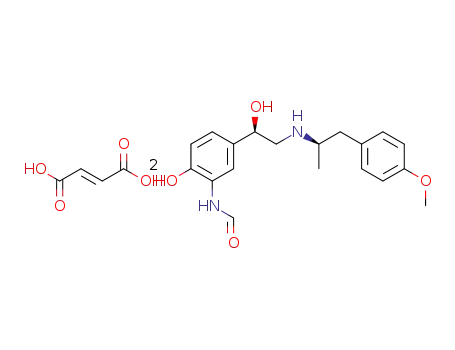Molecular Structure of 43229-80-7 (Formoterol fumarate)