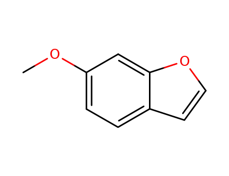 Molecular Structure of 50551-63-8 (6-METHOXYBENZOFURAN)