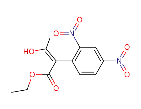 Molecular Structure of 124089-63-0 (ethyl 2,4-dinitrophenylacetoacetate)