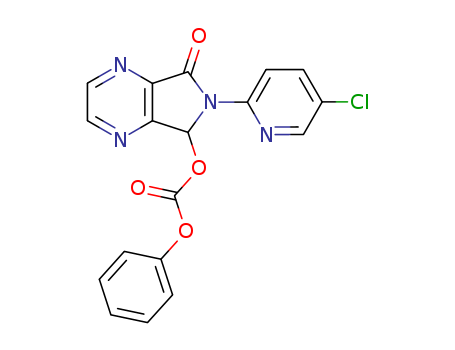 6-(5-CHLORO-PYRIDIN-2-YL)-7-PHENOXYCARBONYLOXY-6,7-DIHYDRO-PYRROLO3,4-BPYRAZIN-5-ONE