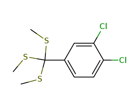 1,2-Dichloro-4-(tris-methylsulfanyl-methyl)-benzene