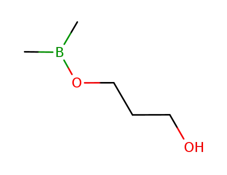 Molecular Structure of 765242-40-8 ((CH<sub>3</sub>)2BO(CH<sub>2</sub>)3OH)