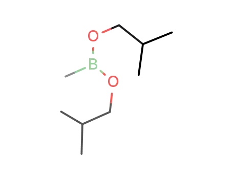 Molecular Structure of 86595-30-4 (CH<sub>3</sub>B(OCH<sub>2</sub>CH(CH<sub>3</sub>)2)2)