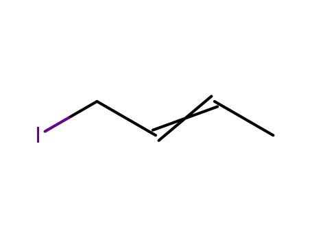 Molecular Structure of 53121-23-6 (2-Butene, 1-iodo-, (Z)-)