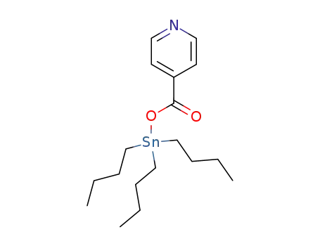 Molecular Structure of 5107-59-5 (4-[[(tributylstannyl)oxy]carbonyl]pyridine)