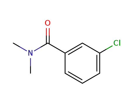 Molecular Structure of 24167-52-0 (3-Chloro-N,N-diMethylbenzaMide, 97%)