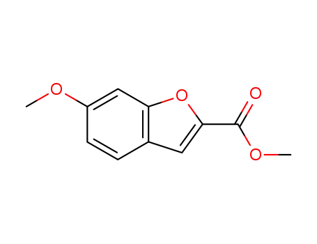 Molecular Structure of 55364-67-5 (methyl 6-methoxy-2-benzofurancarboxylate)