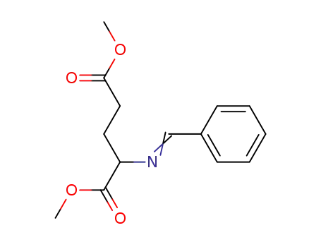Glutamic acid, N-(phenylmethylene)-, dimethyl ester