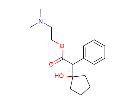 Benzeneacetic acid, α-(1-hydroxycyclopentyl)-,2-(dimethylamino)ethyl ester