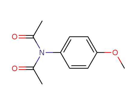 Molecular Structure of 3006-35-7 (Acetamide, N-acetyl-N-(4-methoxyphenyl)-)