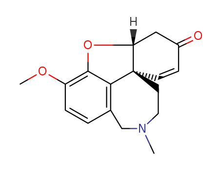 Galanthamine, 3-deoxy-3-oxo-, (4ab,4bS*)-