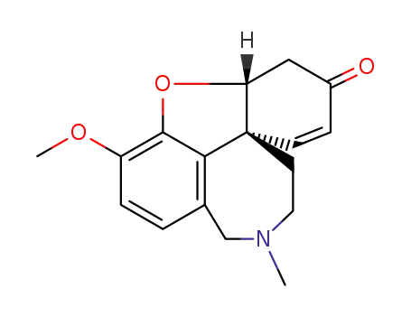 Molecular Structure of 7318-55-0 ((+)Narwedine)