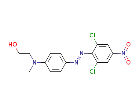 Molecular Structure of 6232-56-0 (Disperse Orange 5)