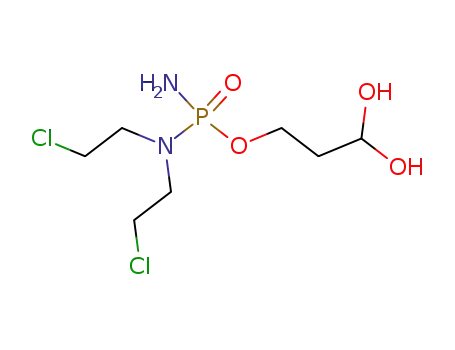 Phosphorodiamidic acid, N,N-bis(2-chloroethyl)-, 3,3-dihydroxypropyl
ester