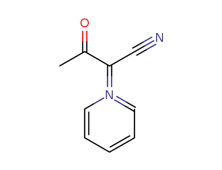 Molecular Structure of 37026-10-1 (Cyano-acetyl-pyridinium-methylid)