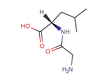 Molecular Structure of 869-19-2 (N-Glycyl-L-leucine)