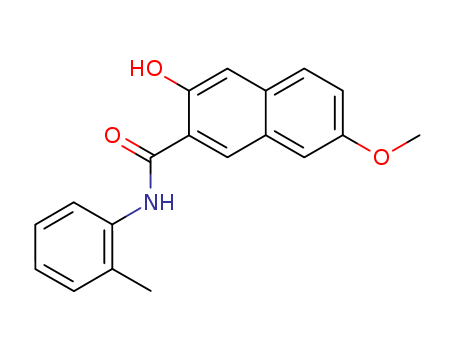 2-NaphthalenecarboxaMide,3-hydroxy-7-Methoxy-N-(2-Methylphenyl)