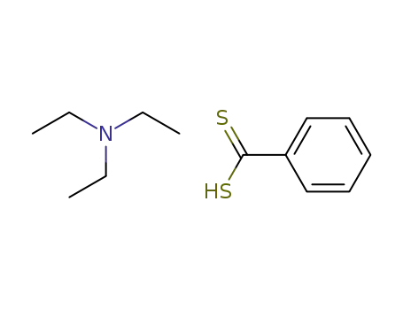 Molecular Structure of 42967-74-8 (dithiobenzoic acid triethylammonium salt)