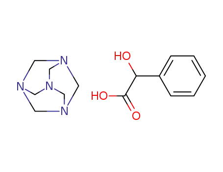 Molecular Structure of 587-23-5 (METHENAMINE MANDELATE)