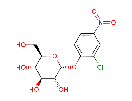 Molecular Structure of 119047-14-2 (2-CHLORO-4-NITROPHENYL-ALPHA-D-GLUCOPYRANOSIDE)