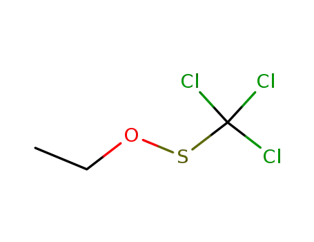 Molecular Structure of 13029-05-5 (trichloro-methanesulfenic acid ethyl ester)