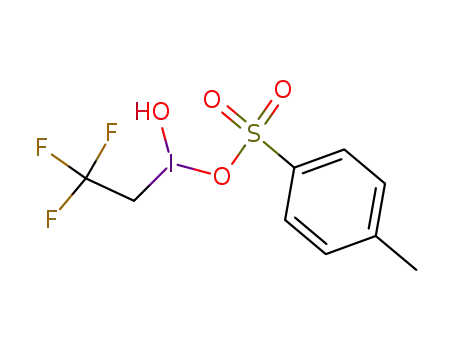 Molecular Structure of 166903-46-4 (1-[hydroxy(tosyloxy)iodo]-1H,1H-perfluoroethane)