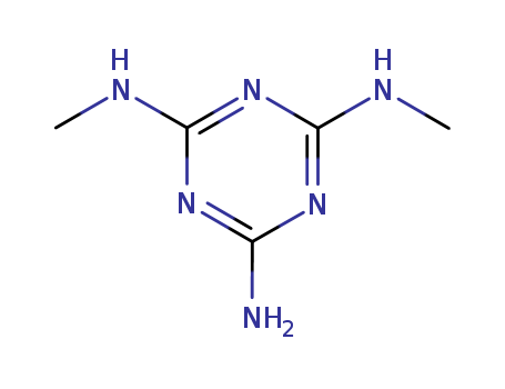 1,3,5-Triazine-2,4,6-triamine,N2,N4-dimethyl-