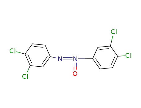 Molecular Structure of 21232-47-3 (3,3',4,4'-TETRACHLOROAZOXYBENZENE)