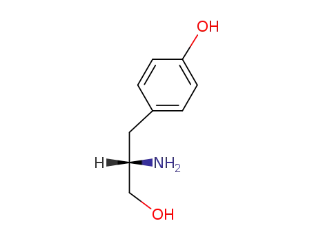 Molecular Structure of 5034-68-4 (L-TYROSINOL)