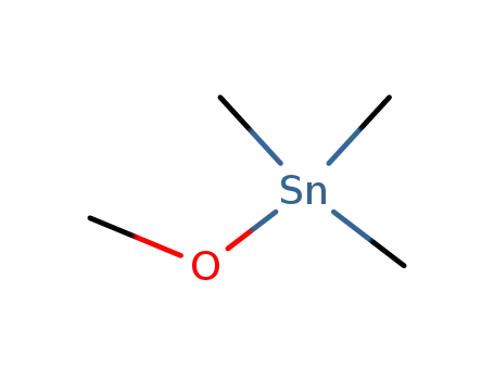Molecular Structure of 1066-58-6 (Stannane, methoxytrimethyl-)