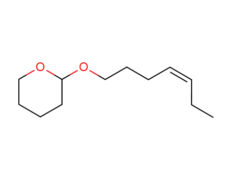 Molecular Structure of 530086-82-9 ((Z)-2-(hept-4-en-1-yloxy)tetrahydro-2H-pyran)