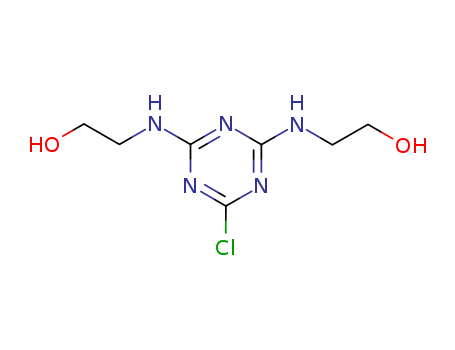 Ethanol,2,2'-[(6-chloro-1,3,5-triazine-2,4-diyl)diimino]bis- (9CI)