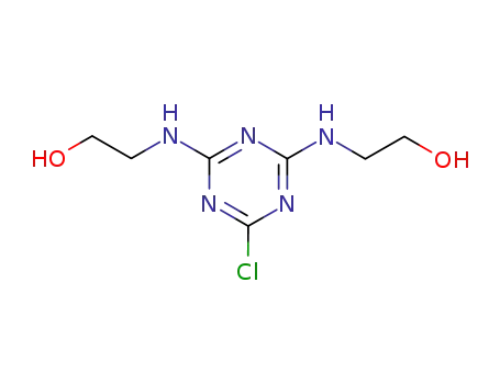 2,2'-((6-Chloro-1,3,5-triazine-2,4-diyl)diimino)bisethanol