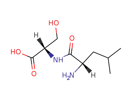 Molecular Structure of 6209-12-7 (H-LEU-SER-OH)