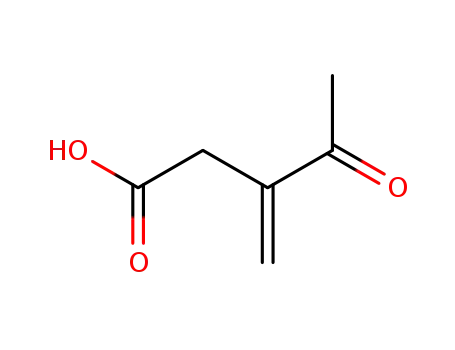 Molecular Structure of 89533-75-5 (3-methylene-4-oxopentanoic acid)