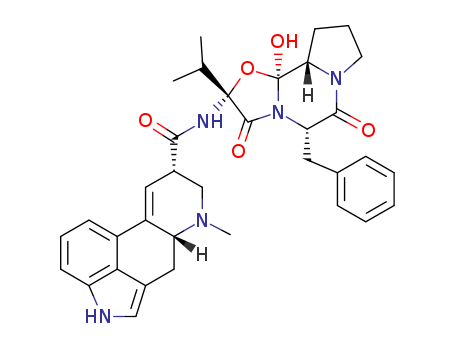 Ergotaman-3',6',18-trione,12'-hydroxy-2'-(1-methylethyl)-5'-(phenylmethyl)-, (5'a,8a)-