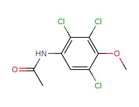 Molecular Structure of 128207-16-9 (N-(2,3,5-trichloro-4-methoxyphenyl)acetamide)
