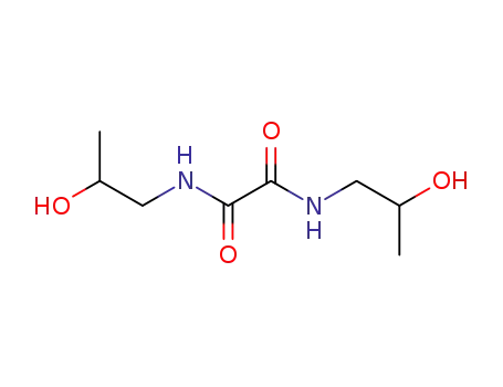 Molecular Structure of 61051-09-0 (N,N-bis(2-hydroxypropyl)oxamide)